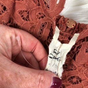 Free People Intimates & Sleepwear - NEW Free People Adella lace bralette rusty rose Free People Intimates & Sleepwear - NEW Free People Adella lace bralette rusty rose